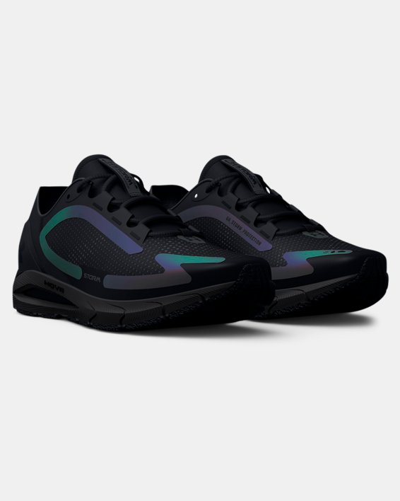 Men's UA HOVR™ Sonic 5 Storm Running Shoes, Black, pdpMainDesktop image number 3